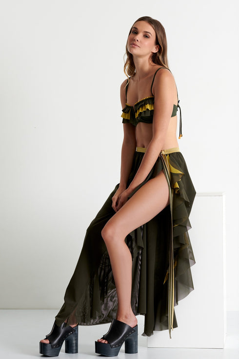Shan Mia Mesh pareo cover-up